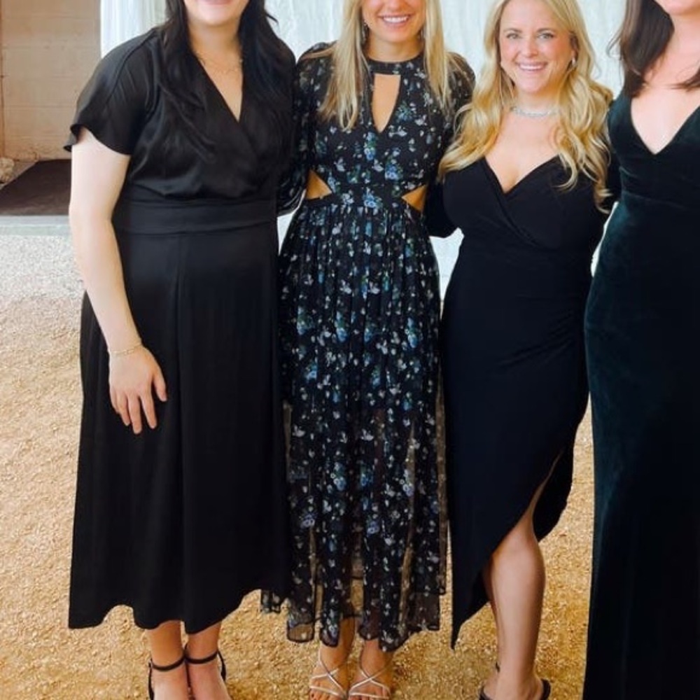 Maje Risof Floral Cutout Maxi Dress - Picture 11 of 16